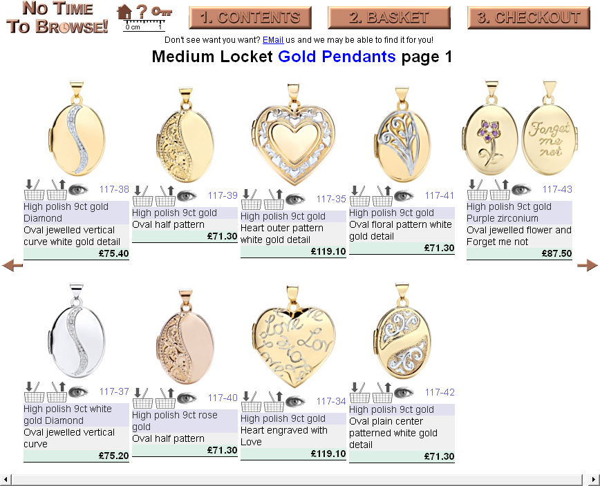 Gold locket
