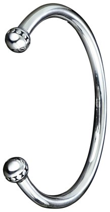 Silver bangle Oxidised Sterling Silver Gents large torque 70mm diameter