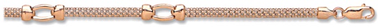 Silver bracelet Fresh water pearl High polish Sterling Silver Heart CZ stretch