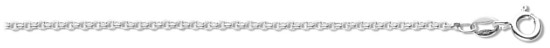 Silver chain 20 inch High polish Sterling Silver 2.2mm belcher round, 3.1 grams.