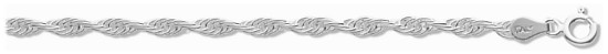 Silver chain 22 inch High polish Sterling Silver 3mm prince of wales, 10.7 grams.
