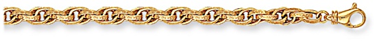 Gold chain 22 inch High polish 9ct gold 5mm Prince of Wales hollow, 16.5 grams.