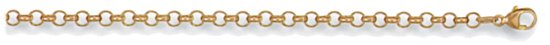 Gold chain 20 inch High polish 9ct rose gold 2.5mm belcher round, 10.9 grams.
