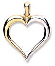 Gold pendant High polish 9ct gold Ice skate boot, 1.0 grams.
