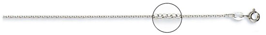 Silver chain 16 inch High polish Sterling Silver 1.4mm rolo, 1.6 grams.